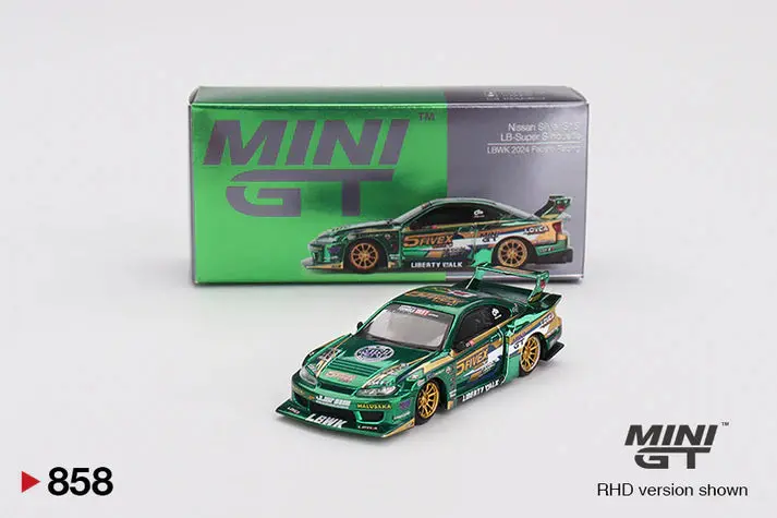 Mini Gt - 1/64  Nissan Silvia S15 Fausto Racing 1