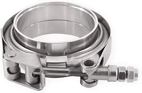 Mishimoto Stainless Steel V-Band Clamp 3 Inch (76.2Mm) 1