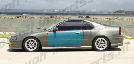 Honda Prelude 92-96 Front Left Door Lightweight Frp [Autor] 1
