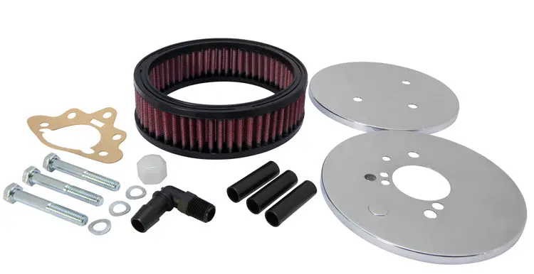 K&N - Custom Racing Assembly - Sdr 6"Od, Stromberg 175-Cd/2, W/Vent (3-Bolt) (56-1620) 1