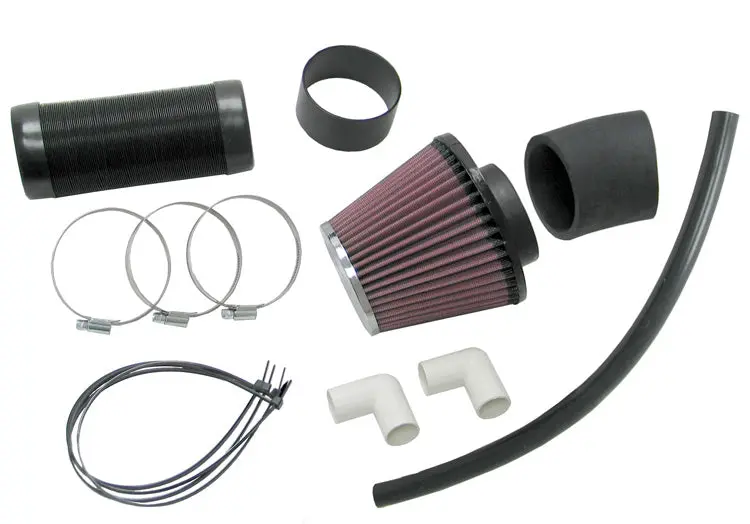 K&N - Performance Air Intake System - Ford Escort Iv, L4-1.6L F/I - 1989-1990 (57-0022) 1