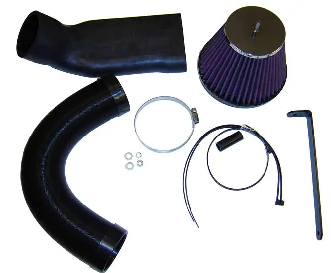 K&N - Performance Air Intake System - Ford Escort Vii L4-1.8L F/I, 1996-2000 (57-0202-1) 1