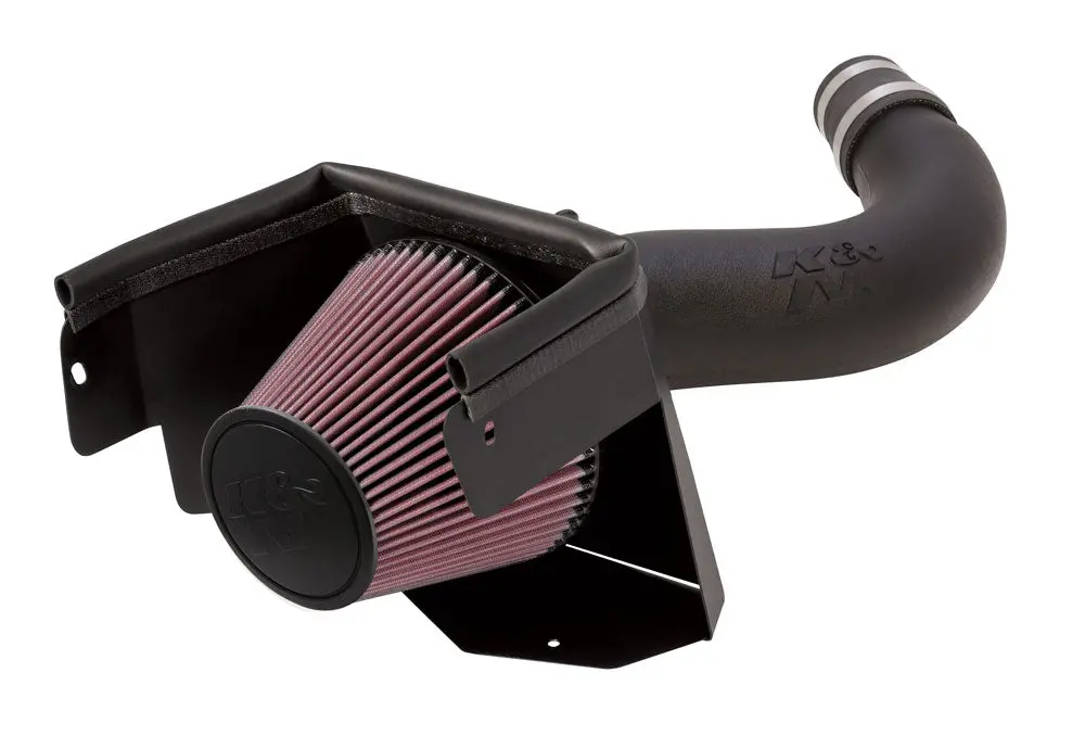 K&N - Performance Air Intake System - Fipk; Jeep Wrangler V6-3.8L F/I; 2007-2011 (57-1553) 1