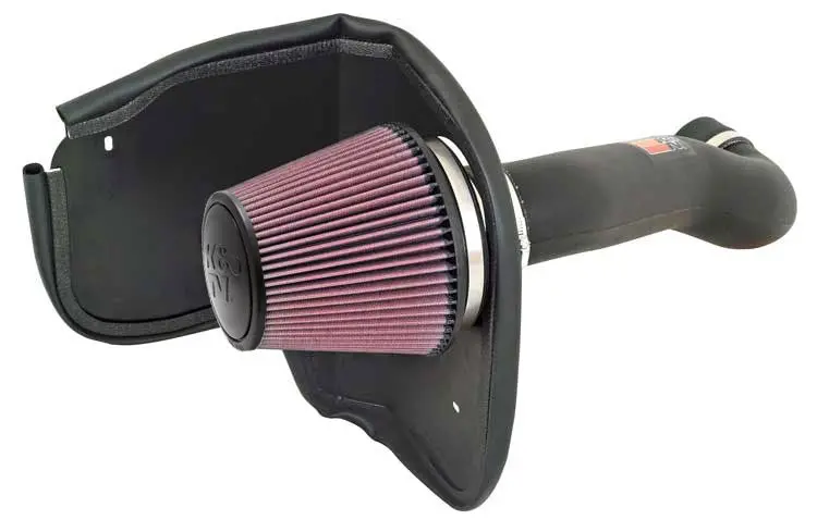 K&N - Performance Air Intake System - Fipk; Jeep Grand Cherokee, V8-6.1L - 2006-2010 (57-1555) 1