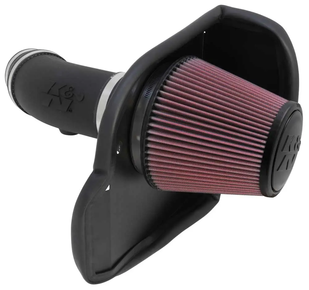 K&N - Performance Air Intake System - Fipk; Dodge Challenger V8-6.4L F/I, 2011-2021 (57-1565) 1
