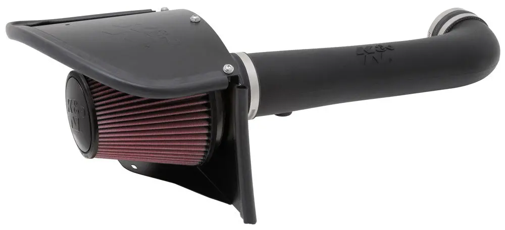 K&N - Performance Air Intake System - Fipk; Jeep Wrangler V6-3.6L F/I, 2012-2018 (57-1566) 1