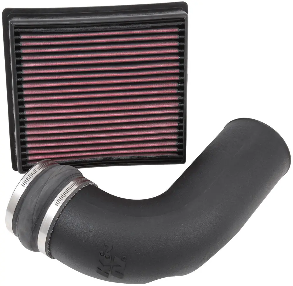 K&N - Performance Air Intake System - Fipk; Ram 2500/3500 L6-6.7L Dsl; 2013-2018 (57-1568) 1