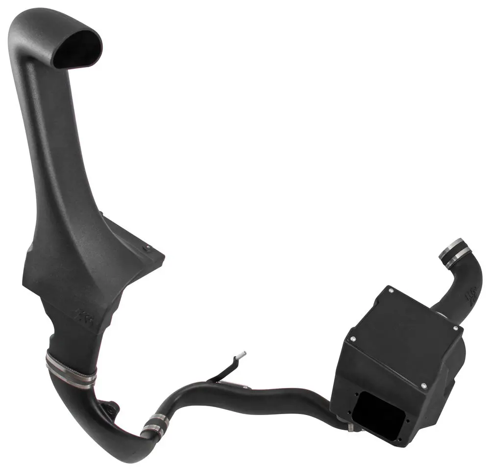K&N - Elevated Intake Kit (Snorkel) - Jeep Wrangler Jk 3.6L V6 - Fipk; Jeep Wrangler V6-3.6L F/I, 2012-2018 W/Snorkel (57-1573) 1