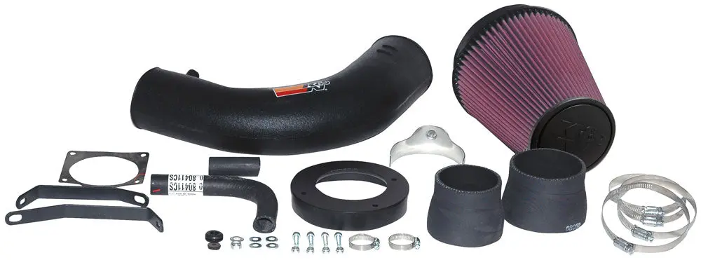 K&N - Performance Air Intake System - Fipk; Ford F-Series V8-4.6/5.4L; 1997-2002 (57-2514-4) 1