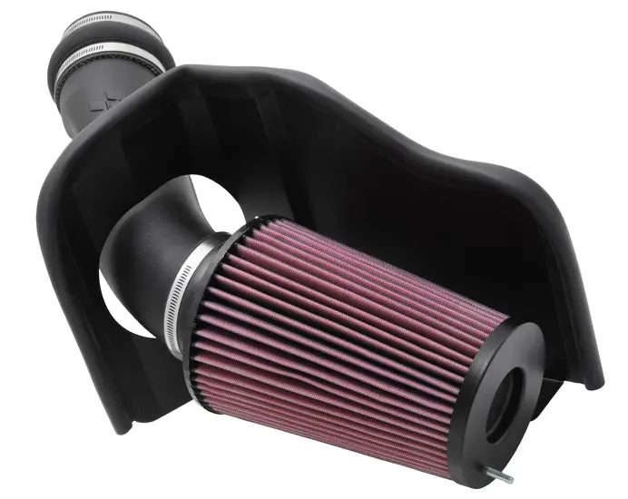 K&N - Performance Air Intake System - Fipk; Ford F-Series Super Duty, V8-7.3L Dsl; 1999-03 (57-2530) 1