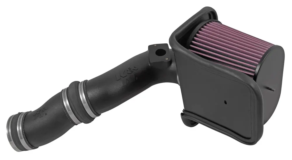 K&N - Performance Air Intake System - Fipk; Ford F-Series & Excursion, V8-6.0L, 2003-07 (57-2546-1) 1