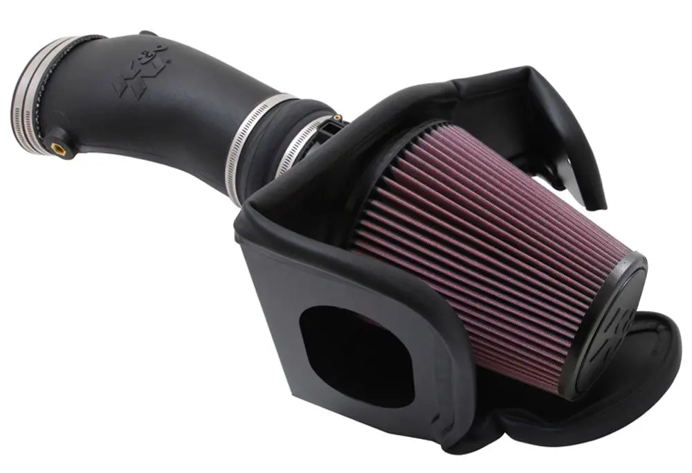 K&N - Performance Air Intake System - Fipk; Ford Mustang Shelby Gt500 5.4L V8 2010-2012 (57-2579) 1