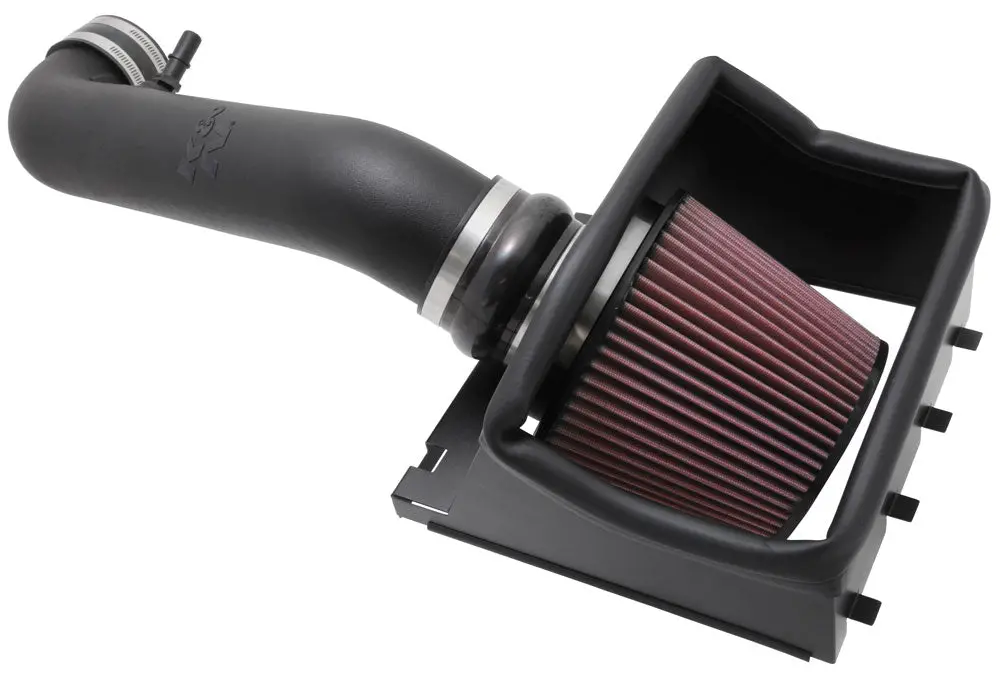 K&N - Performance Air Intake System - Fipk; Ford F150 V8-5.0L F/I, 2011-2014 (57-2581) 1