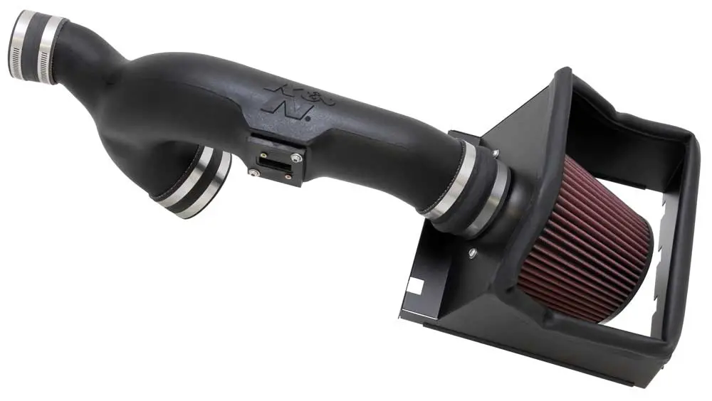 K&N - Performance Air Intake System - Fipk; Ford F150; V6-3.5L, 2011-2014 Turbo Ecoboost (57-2583) 1