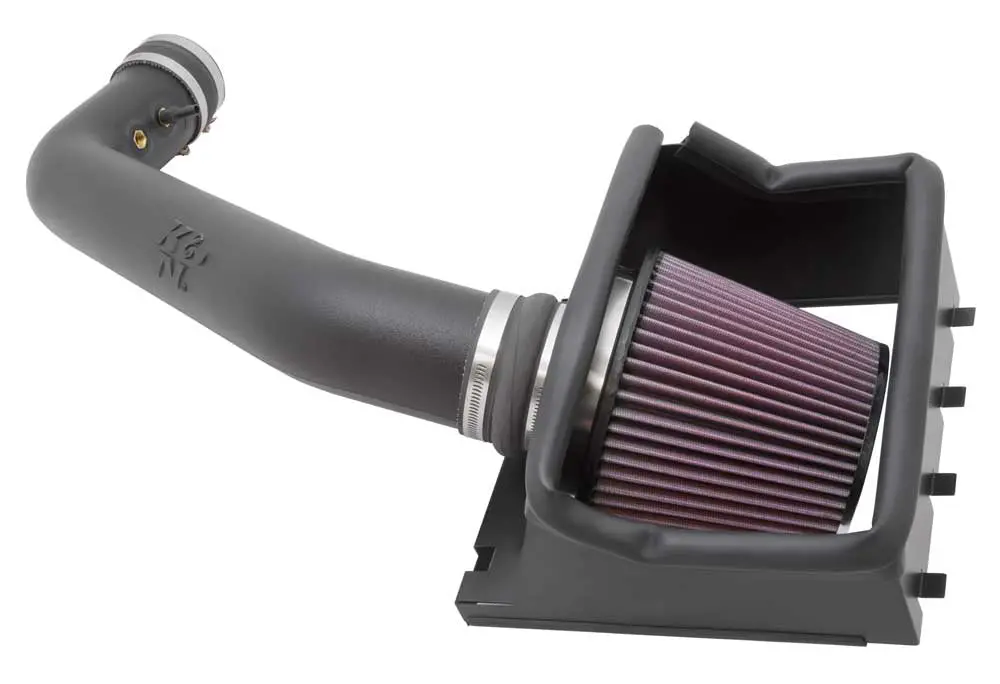 K&N - Performance Air Intake System - Fipk; Ford F150, V8-6.2L, 2011-2012 (57-2584) 1