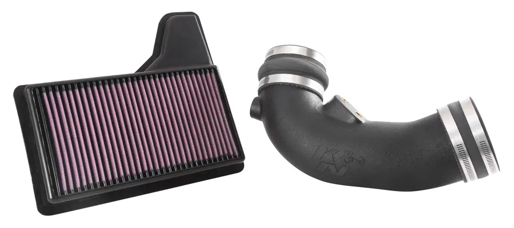 K&N - Performance Air Intake System - Fipk; Ford Mustang Gt V8-5.0L F/I, 2015-2017 (57-2590) 1