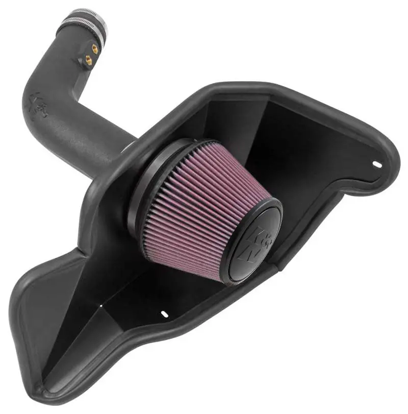 K&N - Performance Air Intake System - Fipk; Ford Mustang V6-3.7L F/I, 2015-2017 (57-2594) 1