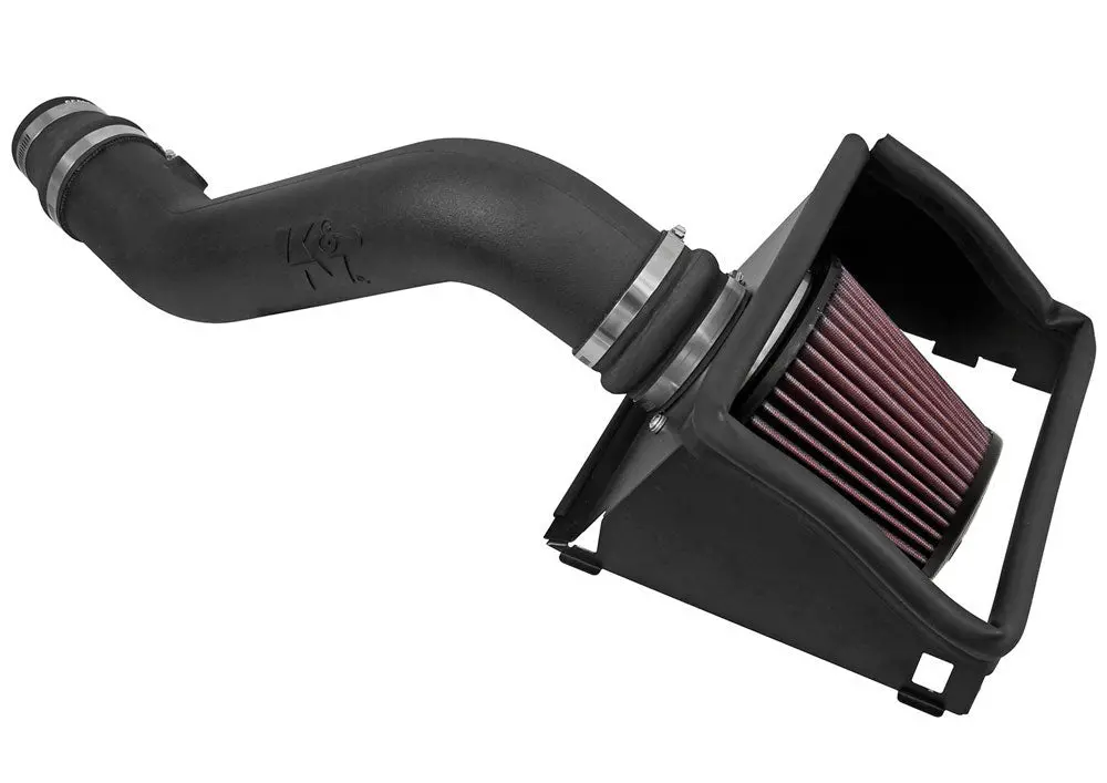 K&N - Performance Air Intake System - Fipk; Ford F150 V6-3.5L F/I, 2015-2016 (57-2596) 1