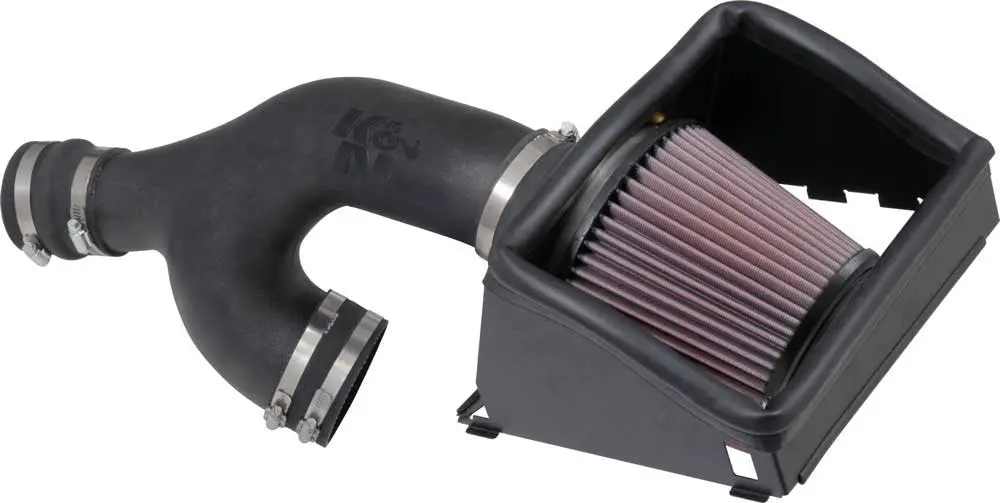 K&N - Performance Air Intake System - Fipk; Ford F150 Ecoboost V6-3.5L F/I, 2017 (57-2599) 1