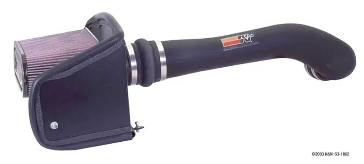 K&N - Performance Air Intake System - Fipk; Hummer H2, V8-6.0L, 03-09 (57-3037) 1