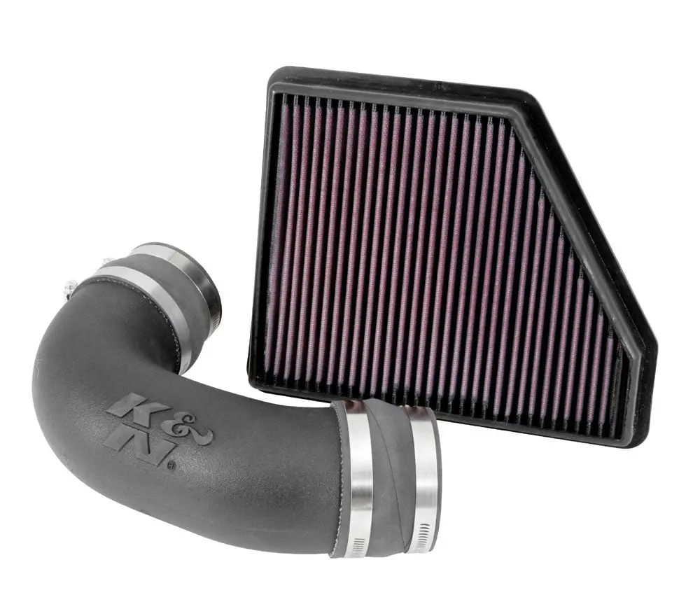 K&N - Performance Air Intake System - Fipk; Chevrolet Camaro V6-3.6L F/I, 2010-2014 (57-3075) 1