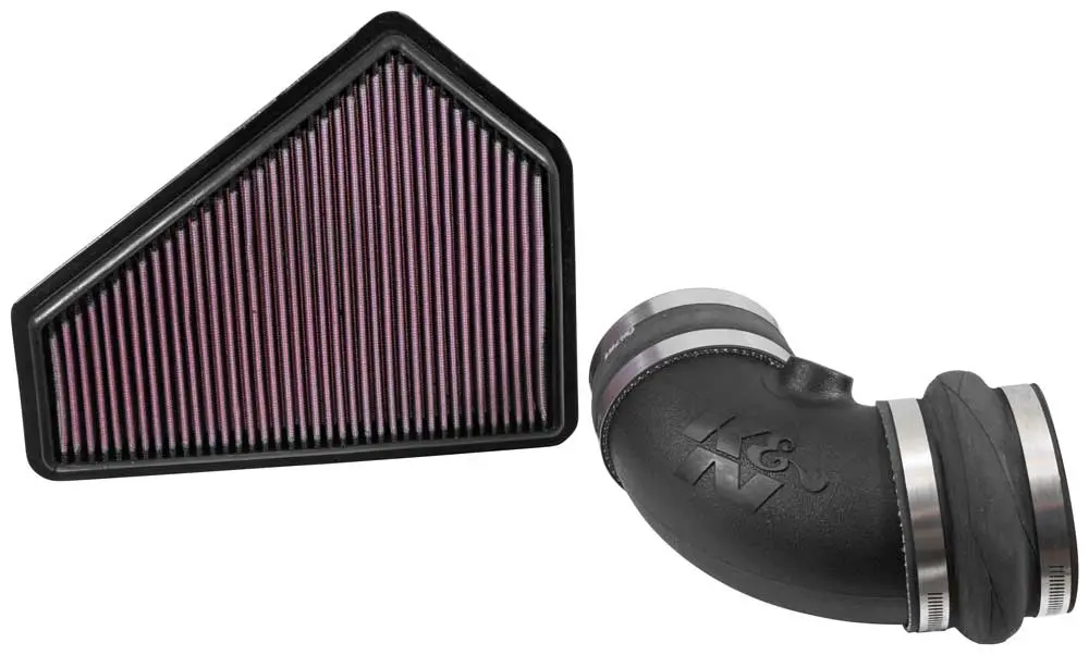 K&N - Performance Air Intake System - Fipk; Cadillac Cts-V V8-6.2L F/I, 2009-2015 (57-3086) 1