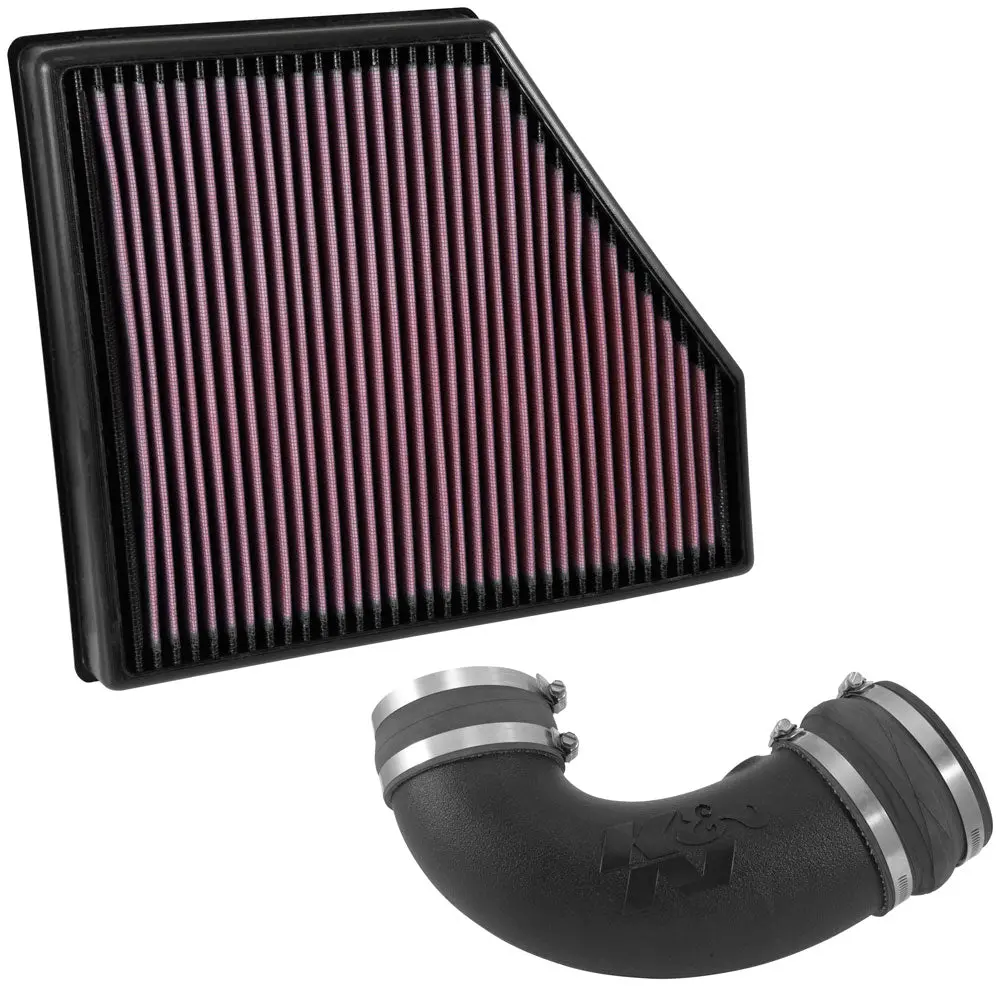 K&N - Performance Air Intake System - Fipk; Chevrolet Camaro V8-6.2L F/I, 2016-2019 (57-3092) 1