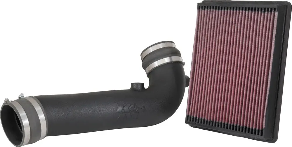 K&N - Performance Air Intake System - Fipk; Chevrolet Silverado V8-5.3L F/I, 2017-2019 (57-3098) 1