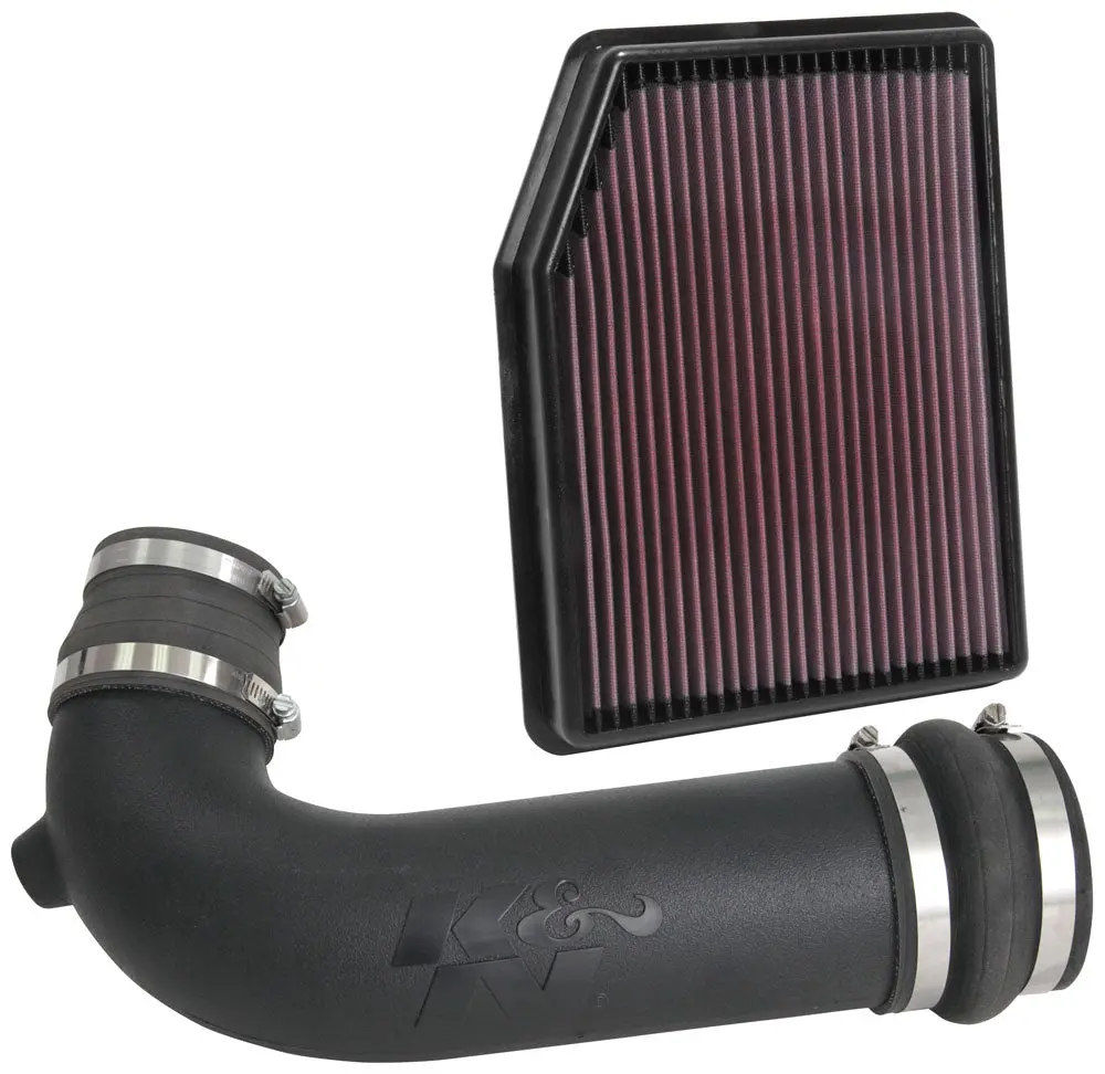 K&N - Performance Air Intake System - Fipk; Chevrolet Silverado V6-4.3L F/I, 2019-2020 (57-3116) 1