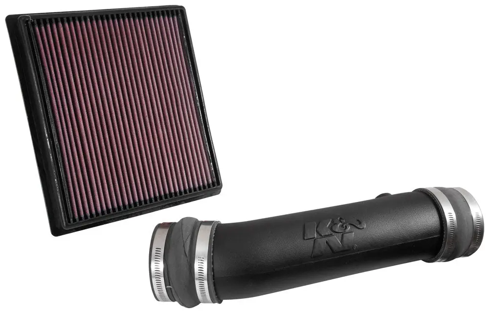K&N - Performance Air Intake System - Fipk; Toyota Tacoma V6-3.5L F/I, 2016-2021 (57-9039) 1