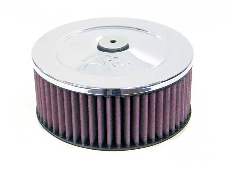 K&N - Round Air Filter Assembly - 2-5/16"Flg; 7"D; 4"H Assy.W/Vent (60-1020) 1