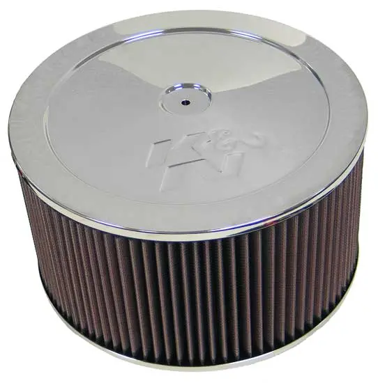 K&N - Round Air Filter Assembly - 5-1/8"Flg, 11"Od, 7-1/4"H (60-1220) 1