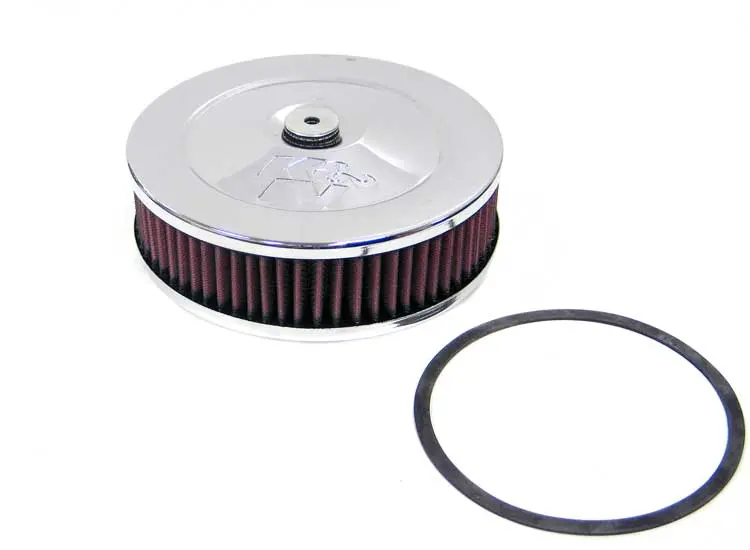 K&N - Round Air Filter Assembly - 5-1/8"Flg 7"Pd 3"H V/S - Short (60-1320) 1