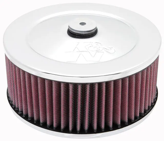 K&N - Round Air Filter Assembly - 5-1/8"Flg 7"Od 4"H V/S - Short (60-1330) 1
