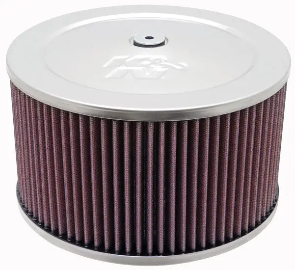 K&N - Round Air Filter Assembly - 5-1/8"Flg 9"Od X 6-3/8"H W/Vent (60-1365) 1