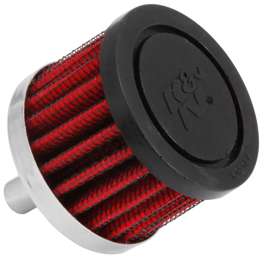 K&N - Vent Air Filter/ Breather - 3/8" Vent, 2"D, 1-1/2"H, Steel Base (62-1000) 1
