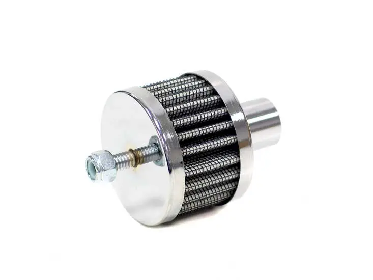 K&N - Vent Air Filter/ Breather - 3/4"Od Vent, 2"Od, 1-1/2"H Stud Mount (62-1120) 1