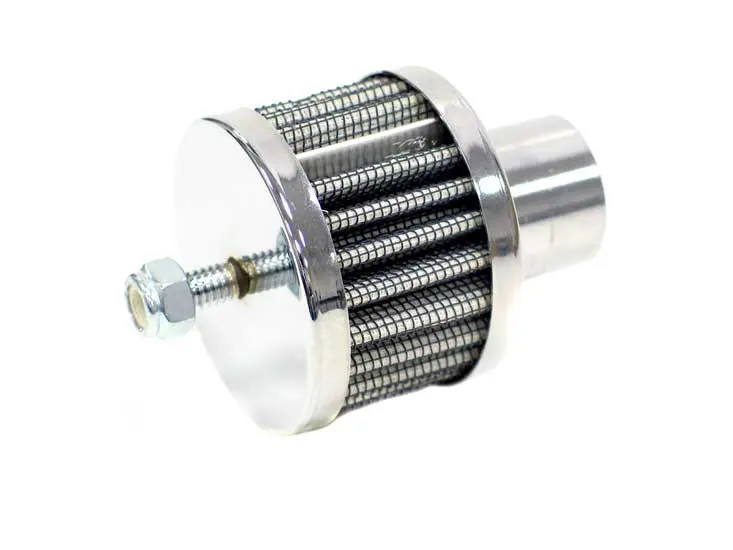 K&N - Vent Air Filter/ Breather - 1"Od Vent, 2"Od, 1-1/2"H Stud Mount (62-1130) 1
