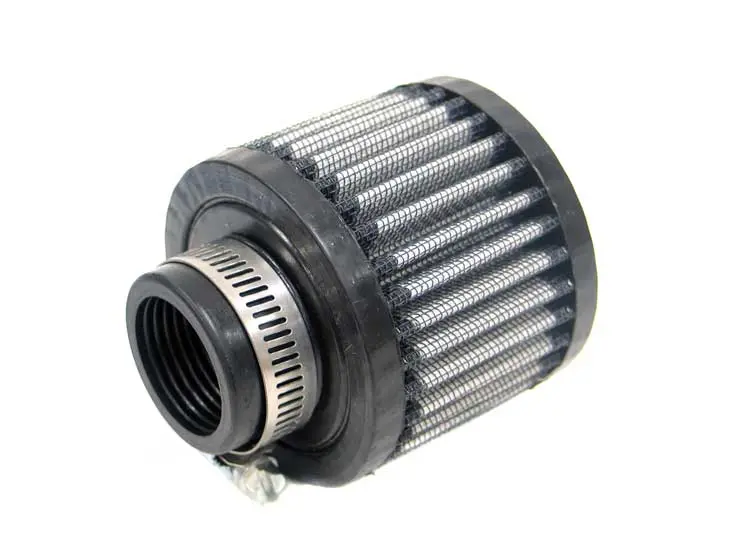 K&N - Vent Air Filter/ Breather - 1-1/4"Id Vent, 3"D, 2-1/2"H (62-1380) 1