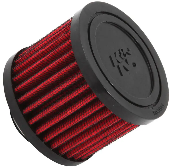 K&N - Vent Air Filter/ Breather - 1"Vent, 3"D, 2-3/8"H, Rubber Top (62-1410) 1