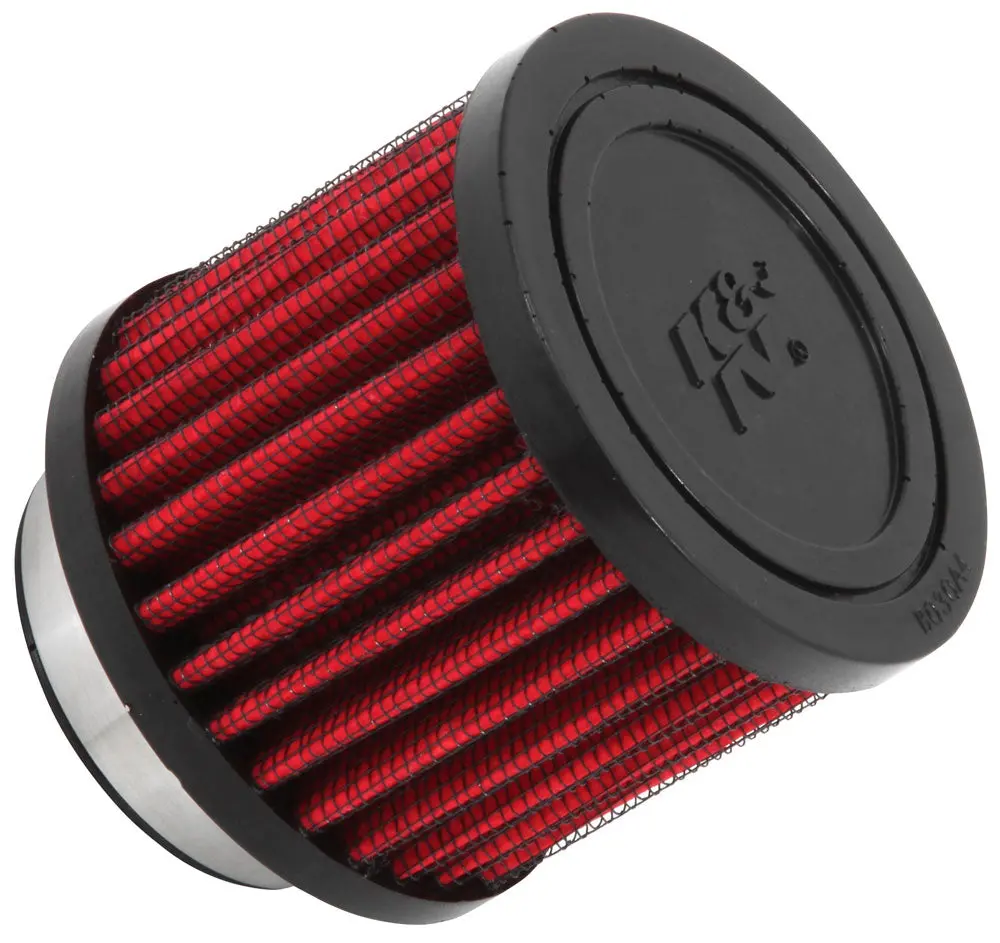 K&N - Vent Air Filter/ Breather - 1-3/4"Vent, 3"D, 2-1/2"H, Rubber Top (62-1470) 1