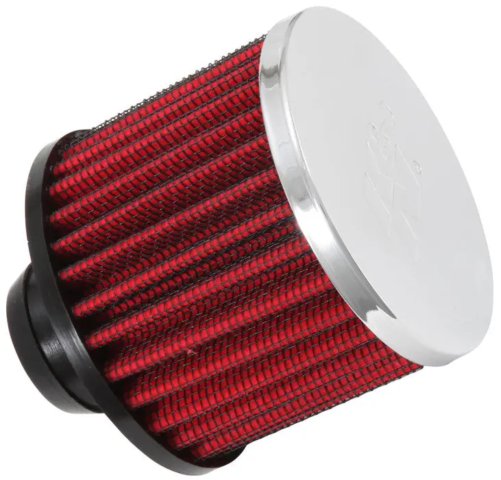 K&N - Vent Air Filter/ Breather - C.V. 3"Od 2-1/2"H Push In-Gm's (62-1490) 1