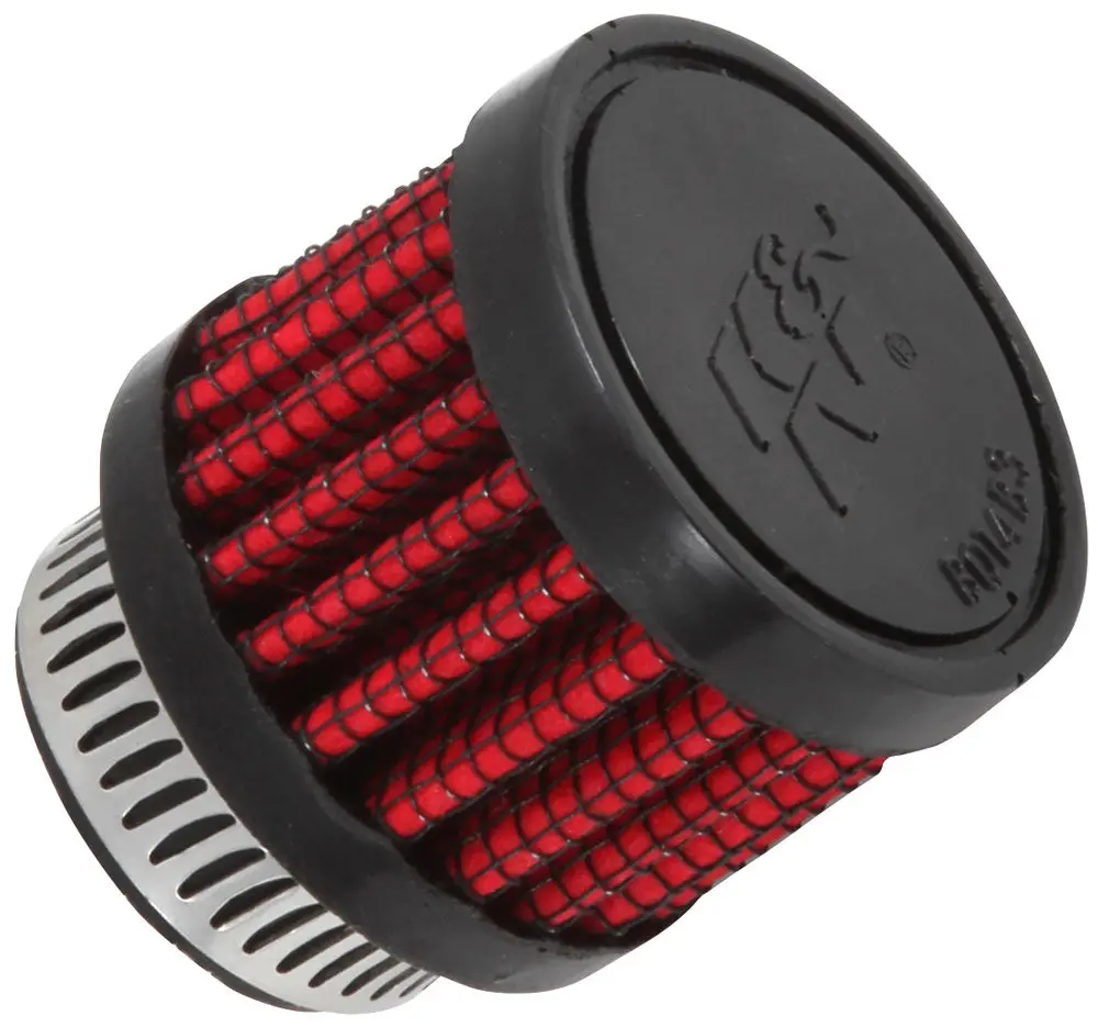 K&N - Vent Air Filter/ Breather - 3/4"Flg, 1-3/8"Od, 1-1/8"H (62-1560) 1
