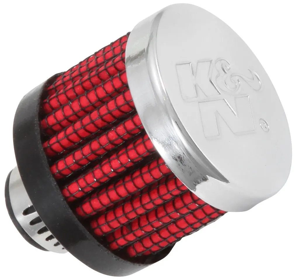 K&N - Vent Air Filter/ Breather - .315/.431 Flg 1-3/8"Od 1-1/8"H (62-2470) 1