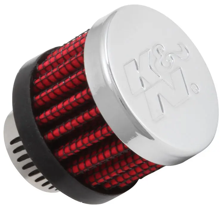 K&N - Vent Air Filter/ Breather - .5512" Flg 1-3/8" Od 1-1/8" H (62-2480) 1
