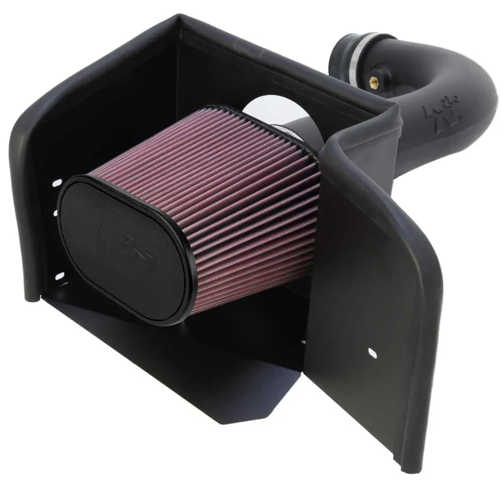 K&N - Performance Air Intake System - Aircharger; Dodge Ram, V8-4.7L; 08-12 (63-1529) 1