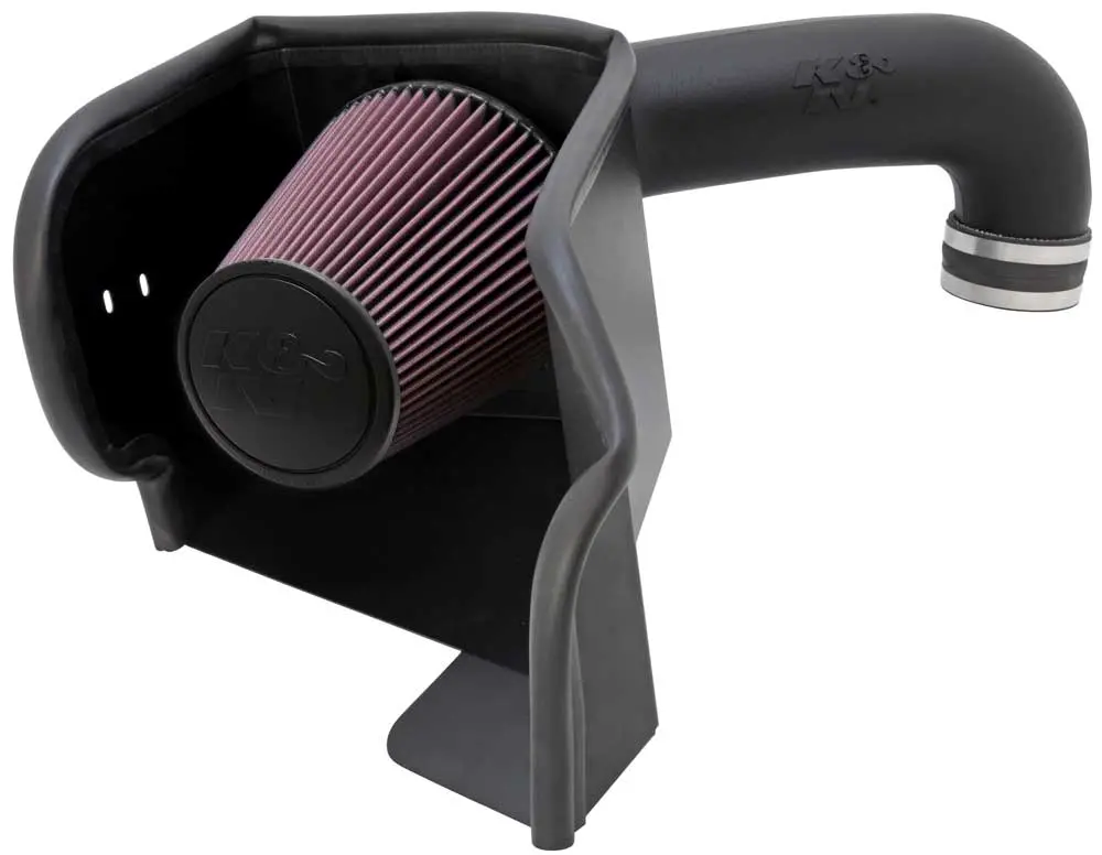 K&N - Performance Air Intake System - Aircharger; Dodge/Ram 1500 V8-5.7L F/I Hemi, 2009-2021 (63-1561) 1