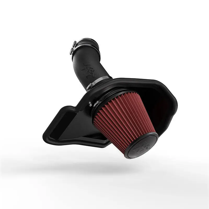 K&N - Performance Air Intake System - Aircharger; Dodge Challenger V8-6.4L F/I, 2011-2023 (63-1565) 1
