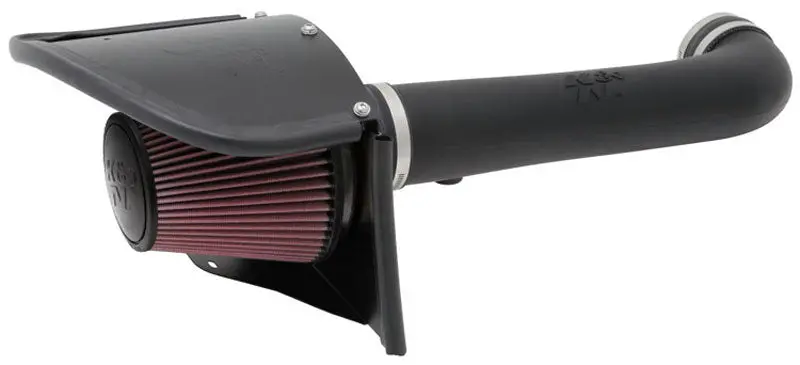 K&N - Performance Air Intake System - Aircharger; Jeep Wrangler V6-3.6L F/I, 2012-2018 (63-1566) 1