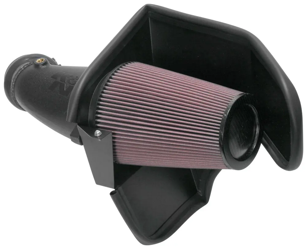 K&N - Performance Air Intake System - Aircharger; Dodge Challenger V8-6.2L F/I; 2018-2023 (63-1577) 1
